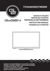 Gogen G2 TVH24N550STWEBW Instruction Manual
