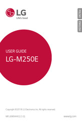 LG LGM250E.AHUNBK User Manual