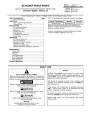 Blackmer ProVane PVS6A Installation, Operation And Maintenance Instructions