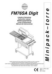 Minipack-Torre FM76SA Digit Instruction Manual