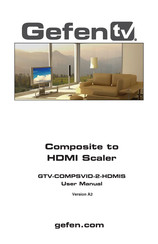 GefenTV GTV-COMPSVID-2-HDMIS User Manual