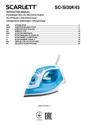 Scarlett SC-SI30K43 Instruction Manual