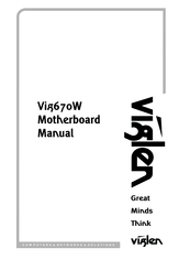 Viglen Vig670W Manual