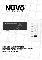 Nuvo E Series Owner's Manual