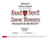 RED DEVIL RED23307 Owner's Manual