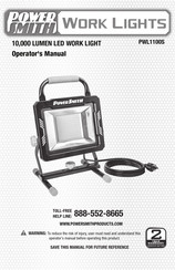 Powersmith PWL1100S Operator's Manual