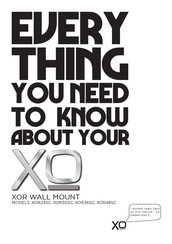 XO Appliance XOR24SC Manual