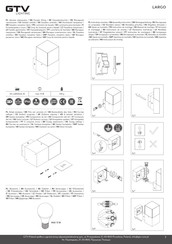 GTV OS-LARG0UA-30 Manual