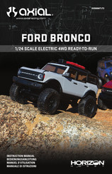 Horizon Hobby Axial FORD BRONCO Instruction Manual