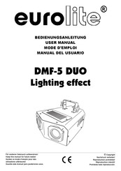 EuroLite DMF-5 DUO User Manual
