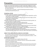 Planet Audio P9742B Manual