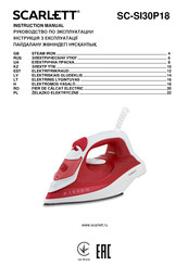 Scarlett SC-SI30P18 Instruction Manual