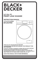 Black & Decker BFLW27MW Instruction Manual