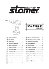 Stomer Professional SAD-14Nx2-D User Manual