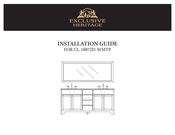 Exclusive Heritage CL-10072D-WM Installation Manual