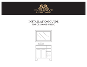 Exclusive Heritage CL-10036S-WM Installation Manual