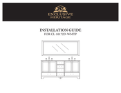 Exclusive Heritage CL-10172D-WMTP Installation Manual