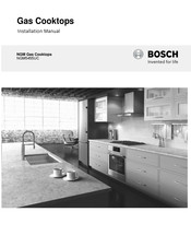 Bosch NGM5455UC Installation Manual