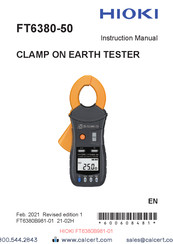 Hioki FT6380-50 Instruction Manual