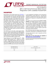 Linear Technology LTC3126UFD Manual