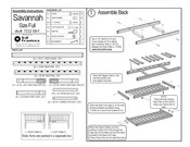 Kd Frames Savannah 7212-SB-F Assembly Instructions