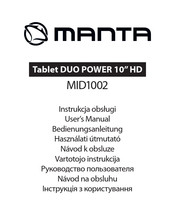 Manta MID1002 User Manual
