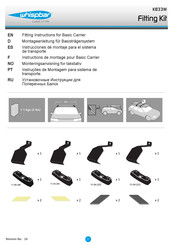 Whispbar K833W Fitting Instructions For Basic Carrier