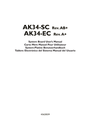 DFI AK34-SC User Manual