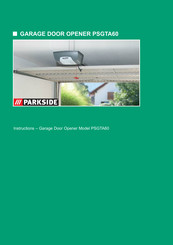Parkside PSGTA60 Instructions Manual