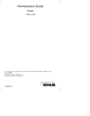 Kohler K-7654 Homeowner's Manual