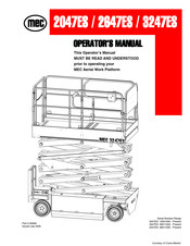 Mec 3247ES Owner's Manual