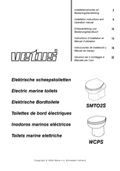 Vetus STMO2S Installation Instructions And Operation Manual