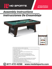 MD SPORTS BL090Y22001 Assembly Instructions Manual