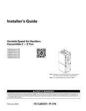 Ingersoll-Rand TAM9A0C48V41DB Installer's Manual
