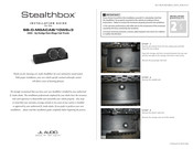 Jl Audio Stealthbox SB-D-MGACAB/10W6v3 Installation Manual