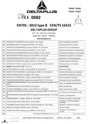 DELTA PLUS TRA20 Operating Instructions Manual