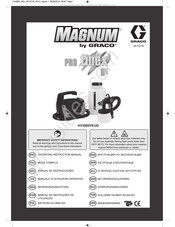 Graco Magnum pro finex H5 HV3900VEUG Operating Instructions Manual