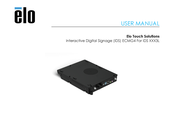 Elo Touch Solutions ECMG4 User Manual