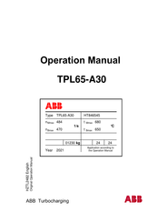 ABB HT846545 Operation Manual