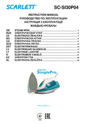 Scarlett SC-SI30P04 Instruction Manual