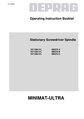Deprag 386370 B Operating Instruction Booklet