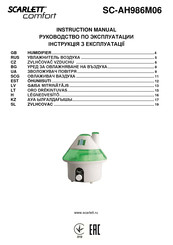Scarlett comfort SC-AH986M06 Instruction Manual