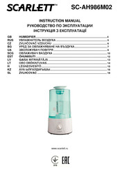 Scarlett SC-AH986M02 Instruction Manual