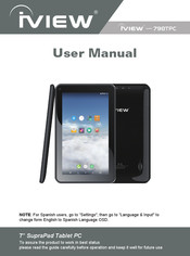 IVIEW SupraPad 798TPC User Manual