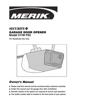 Merik 511M FS2 Owner's Manual