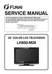 FUNAI A0CA2EP Service Manual