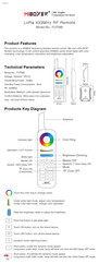 Mi-Light MiBOXER FUT086 Instructions