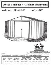 Arrow VC1012-B Manuals | ManualsLib