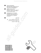 AEG X67453MD10 Installation Manual
