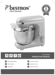 Bestron Sweet Dreams AKM900M Instruction Manual